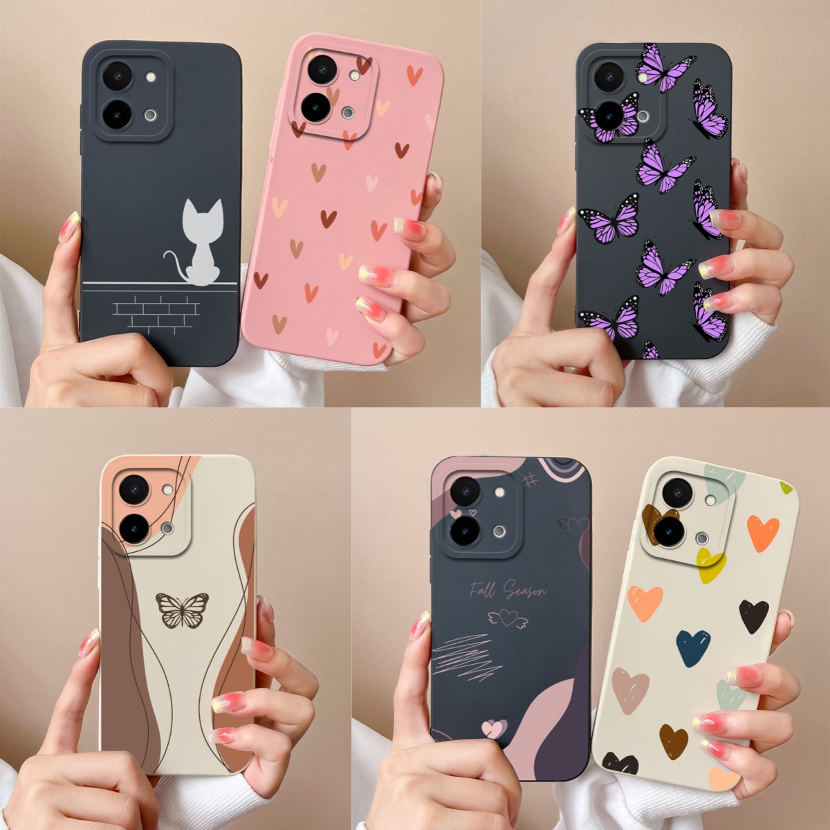 Vivo Y28 - Per Vivo Y28 Y28S Custodia Semplice