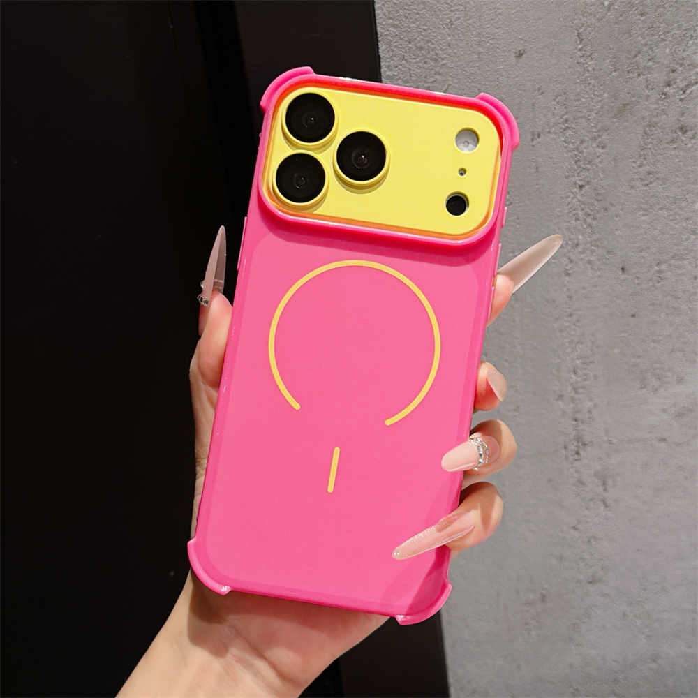 Apple Iphone 15 Pro Max - Custodia Protettiva a Contrasto Colore per