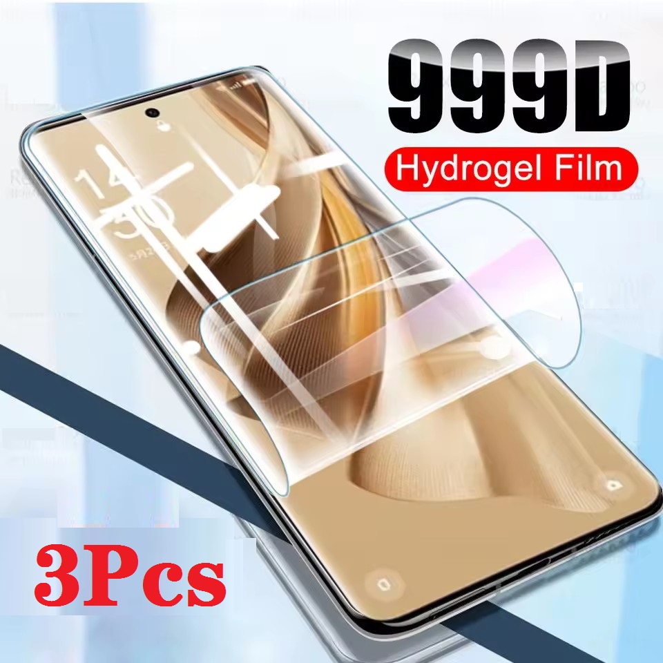 Oppo Reno 12 - Pellicola idrogel da 3 pezzi per