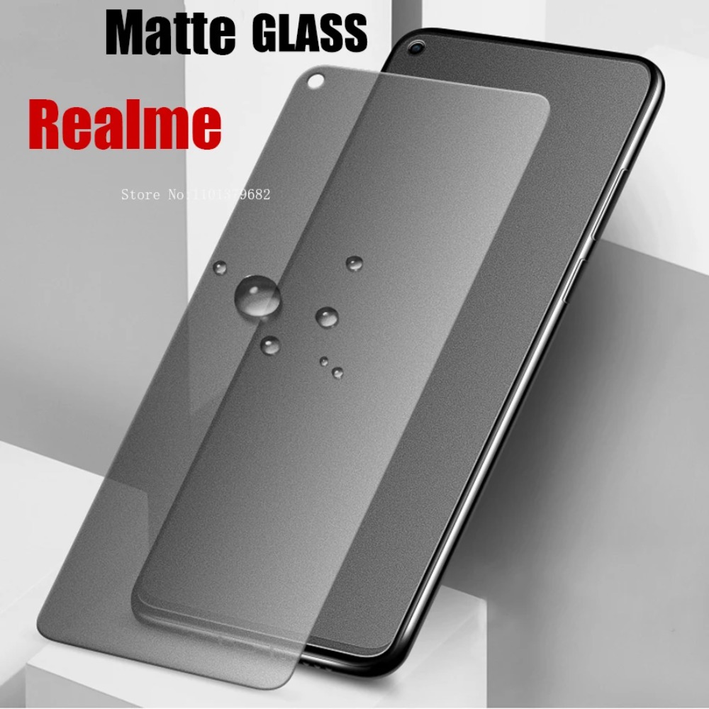 Realme C67 - 3 pezzi in vetro temperato opaco