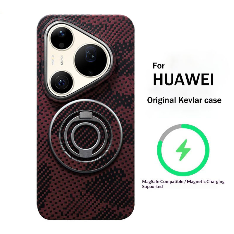 Huawei Pura 70 - Custodia per telefono in fibra aramidica