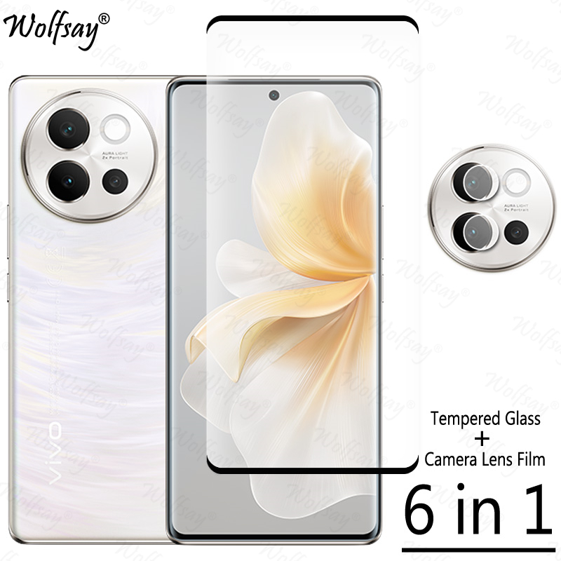 Vivo V40 - Copertura Completa In Vetro Temperato Per
