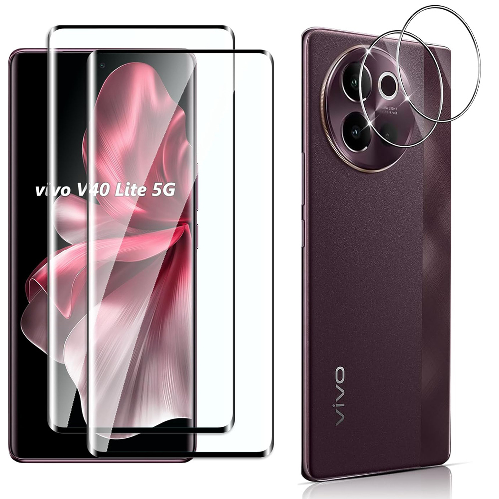Vivo V40 - 3D Curvo 9H Vetro Temperato Per