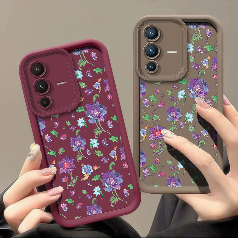Vivo V40 - Custodia Morbida Opaca per Telefono Vivo