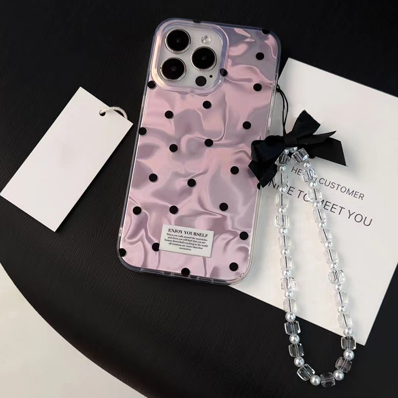 Realme Note 50 - Custodia Trendy Bow Dots per Realme