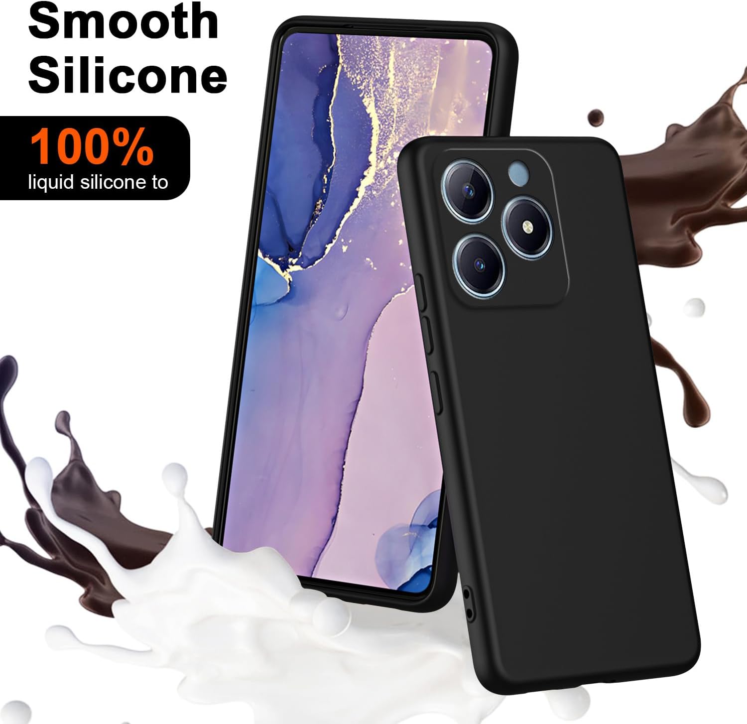 Custodia flessibile in silicon - Realme Note 50 recensione e prezzo