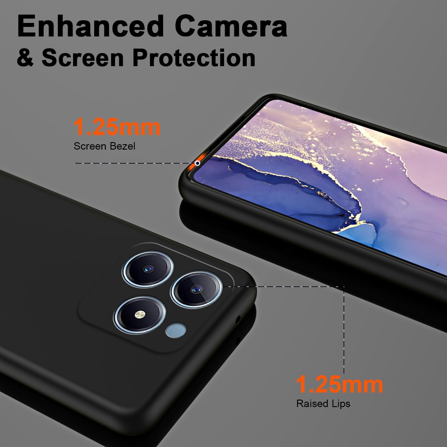 Custodia flessibile in silicon - Realme Note 50 recensione e prezzo