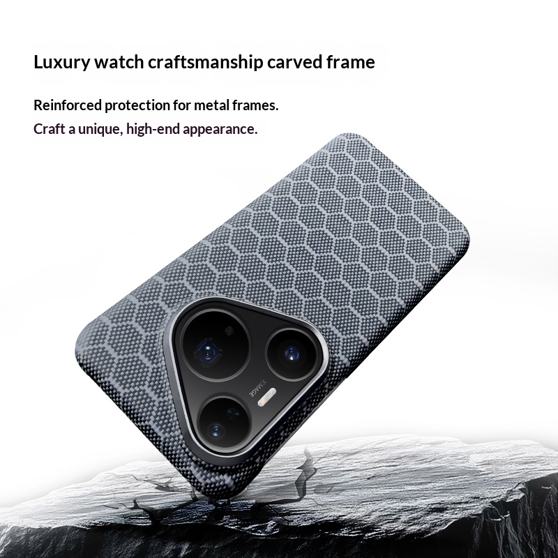 Custodia per telefono in fibra - Huawei Pura 70 recensione e prezzo