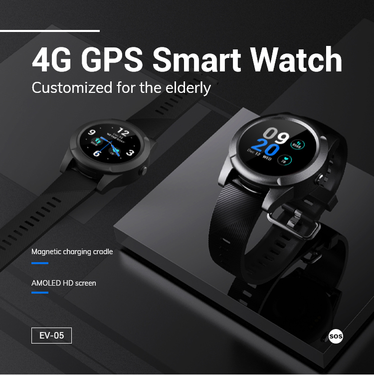 Smartwatch GPS per Anziani con - Fall Detection Watch recensione e prezzo
