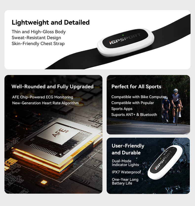 IGPSPORT HR50 Sensore per card - Breath Rate Monitor recensione e prezzo
