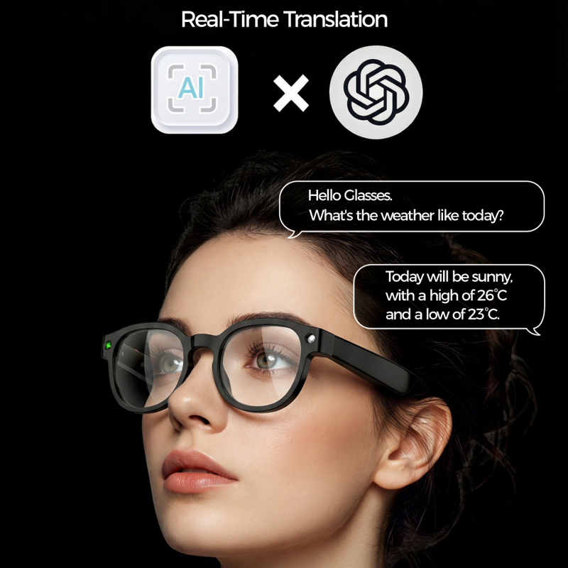 Occhiali Smart Xiaomi AI con F - Smart Glasses Lens recensione e prezzo