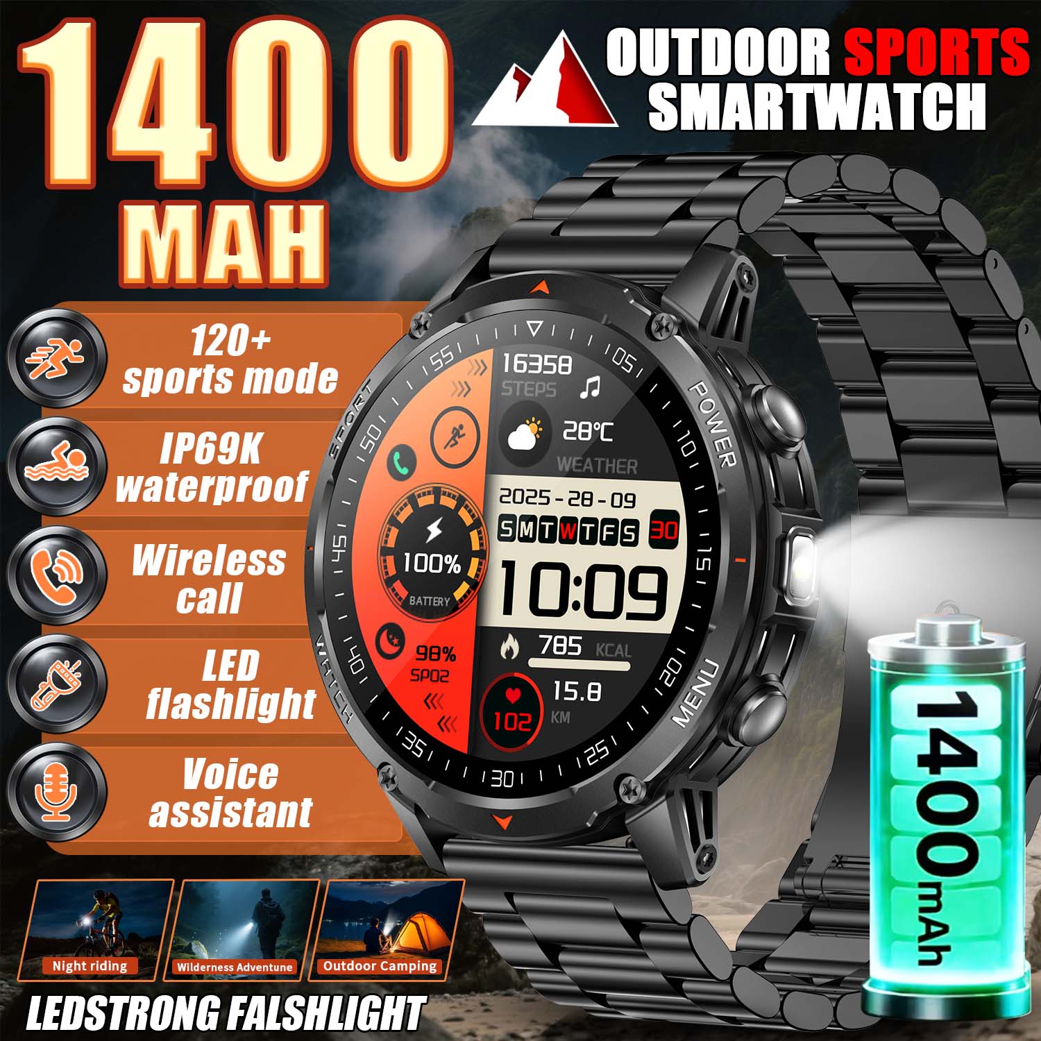 Nuovo Smartwatch Militare 2026 - Smart Insole Pressure recensione e prezzo