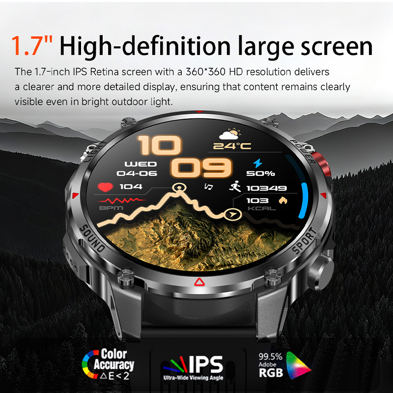 Smartwatch con Chiamate Wirele - Breath Rate Monitor recensione e prezzo